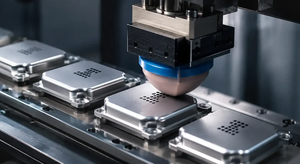 Industrial metal printing